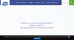 Desktop Screenshot of klok-eco.nl