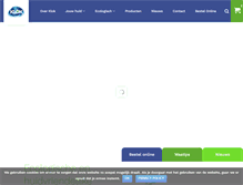 Tablet Screenshot of klok-eco.nl